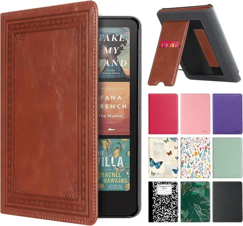 Vista 11 de CoBak Case with Stand for Kindle Paperwhite -with Auto Sleep Wake, Card Slot, Hand Strap Feature - Fits Kindle Paperwhite 11th Generation 6.8