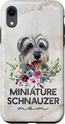 Vista 25 de Miniature Schnauzer Gifts Dog Mom Mini Schnauzer Case for iPhone 17