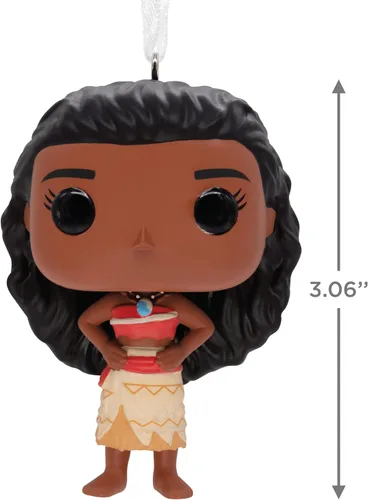 Vista 4 de Hallmark Disney Princess Moana Funko Pop! Adorno navideño