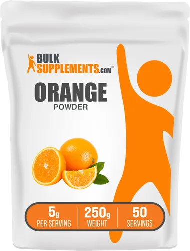 Vista 8 de BulkSupplements. com Polvo de naranja - Polvo de fruta de naranja, sabor rico en nutrientes, sin gluten, 0.18 oz por porción, 17.64 oz (1.1 libras)