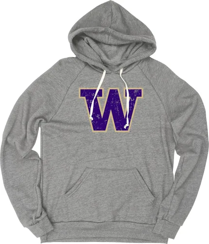 Vista 32 de Blue 84 NCAA - Sudadera con capucha de triple mezcla para hombre