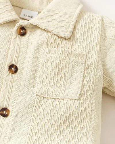 Vista 33 de Conjunto de ropa de verano para bebé y niño, camiseta de manga corta de algodón, pantalones cortos de dinosaurios, conjunto de ropa para niño