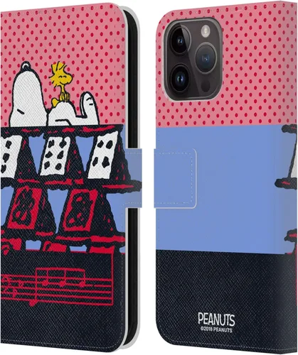 Vista 277 de Head Case Designs Peanuts Charlie & Woodstock Nap Halfs and Laughs - Funda de piel tipo cartera con licencia oficial compatible con Apple iPhone 11