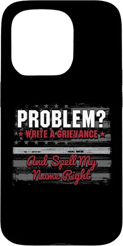 Vista 14 de Write A Grievance and Spell My Name Case for iPhone 17