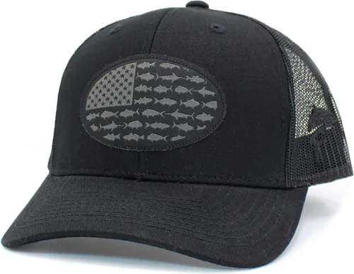 Vista 254 de KBETHOS Tactical Operator Collection USA Fishing Mesh Ballcap Flag Patch America Outdoors Trucker Baseball Cap