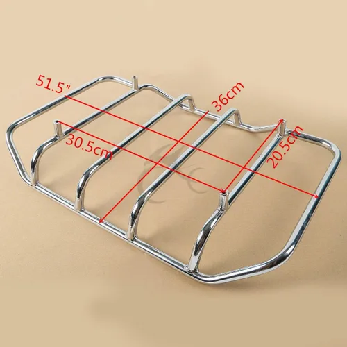 Vista 7 de XFMT - Respaldo trasero y cajuela para Harley Davidson Touring Glide, Style 3