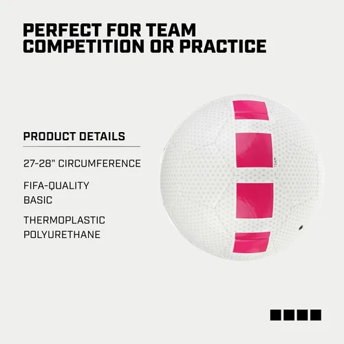 Vista 3 de Capelli Sport Soccer Ball, Fusion II Cubes Team Ball for Youth and Adult Players, Outdoor and Indoor Training