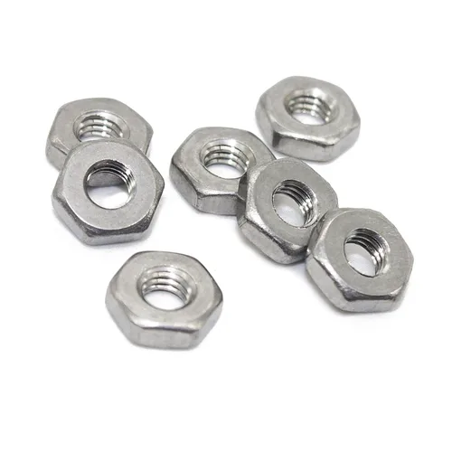 Vista 12 de Fullerkreg Tuerca hexagonal inoxidable de 1/4"-20, acero inoxidable 304, acabado brillante, (100 piezas)