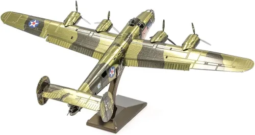 Vista 3 de Fascinations Metal Earth B-24 Liberator 3D Kit de modelo de metal
