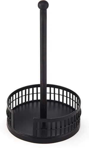 Vista 2 de Scott Living Oasis Linear - Toallero de papel, 13.25 pulgadas, color negro