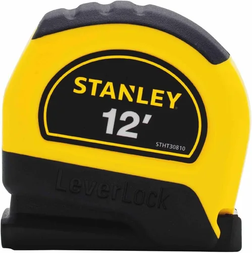 Vista 14 de Cinta métrica con palanca de traba marca Stanley