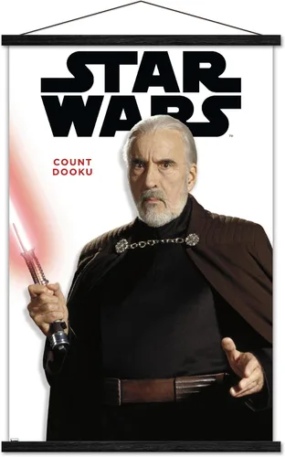 Vista 7 de Trends International Star Wars: Saga - Póster de la serie Count Dooku Feature Series con marco magnético