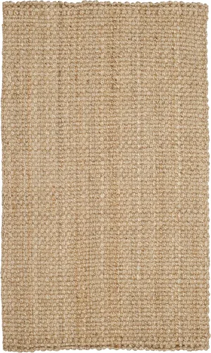 Vista 7 de SAFAVIEH Alfombra de área de 2x3 pies - Colección de fibra natural - Marrón natural, yute hecho a mano, diseño de tejido de canasta (NF401A)