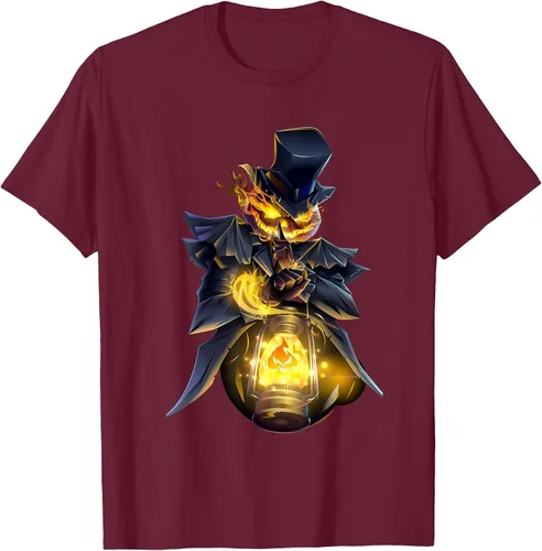 Vista 24 de Halloween Pumpkin Scary Jack O Lantern Boy Girl Men Women T-Shirt Negro