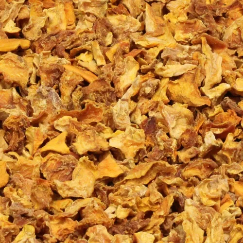 Vista 4 de Its Delish, bolsa a granel de 1 libra Dados de calabaza deshidratados gourmet picados para cocinar y hornear sopa de verduras saludables Sin