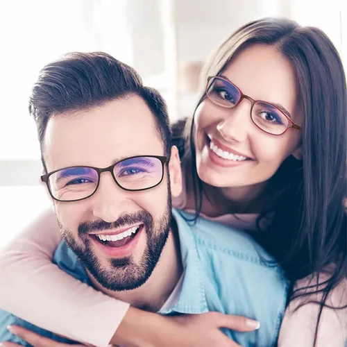 Vista 2 de Paquete de 5 lentes de lectura con bloqueo de luz azul, lentes de lectura para mujeres y hombres, filtro antirayos ultravioleta/reflejo, anteojos