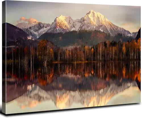 Vista 24 de Arte de pared de vaca colorido de cuernos largos, pinturas de vacas, impresiones en lienzo de ganado de granja, estilo de pintura al óleo