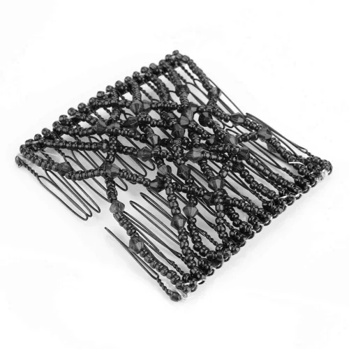 Vista 3 de Peines mágicos, peine elástico retro para mujeres con peine para el cabello, herramientas para el cabello, peine mágico para el cabello (C)