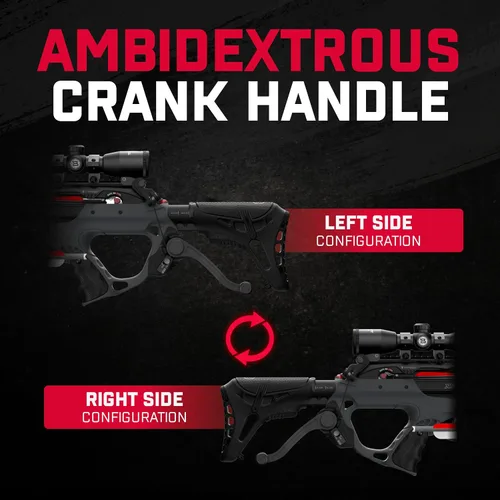 Vista 3 de Barnett Crank Cocking Device for Crossbow, Ambidextrous, Easy Installation, Reduce Cocking Resistance 93%, Explorer