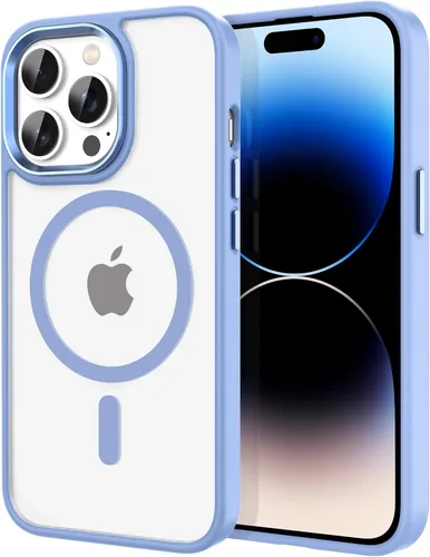 Vista 65 de CACOE Funda magnética para iPhone 12 y iPhone 12 Pro de 6.1 pulgadas - Compatible con MagSafe y soporte magnético para teléfono en el automóvil,
