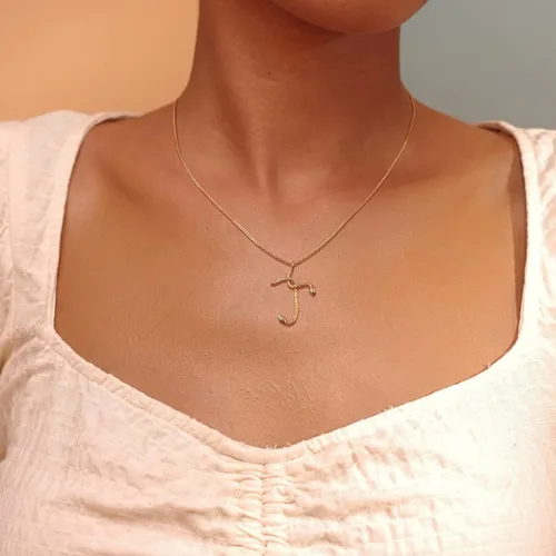 Vista 9 de Fettero - Collar con dije de cruz de fe, chapado en oro de 14 K, cadena fina, minimalista, simple, pequeña, para oración, regalo de joyería religiosa