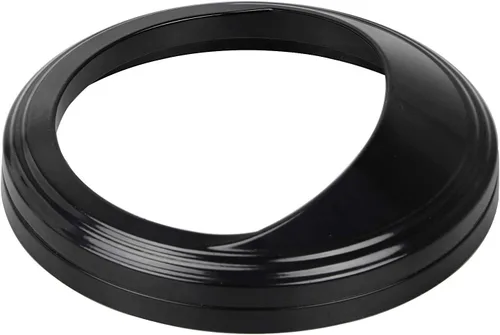 Vista 2 de Cubierta de visera con anillo de ajuste bisel de velocímetro negro con velocímetro de 5 pulgadas para Harley Dyna Softail Touring