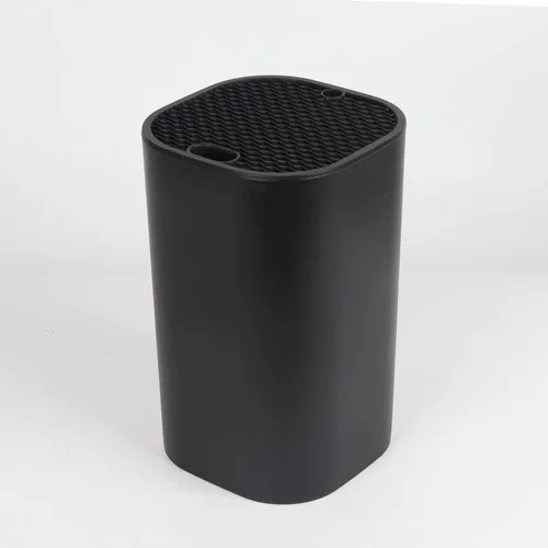 Vista 8 de Ninonly Bloque de Cuchillos Sin Cuchillos 2 en 1 Soporte Universal Cuadrado para Cuchillos de Cocina con Ranura para Tijeras que Ahorra Espacio
