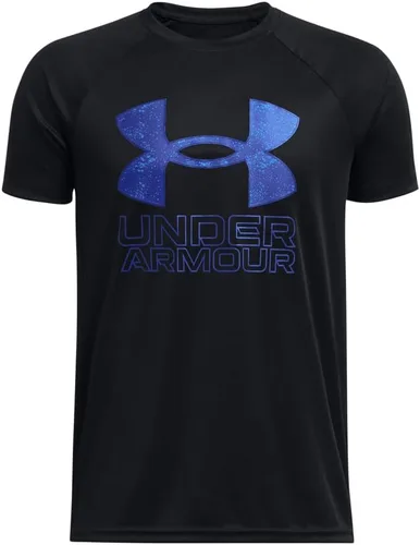 Vista 51 de Under Armour Camiseta de manga corta Tech Hybrid con estampado para niños