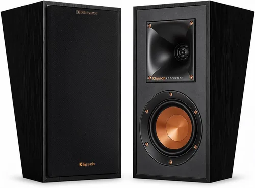 Vista 10 de Klipsch R-41SA - Juego de 2 altavoces potentes y detallados para el hogar, color negro Use on compatible tower or bookshelf speakers for reflected