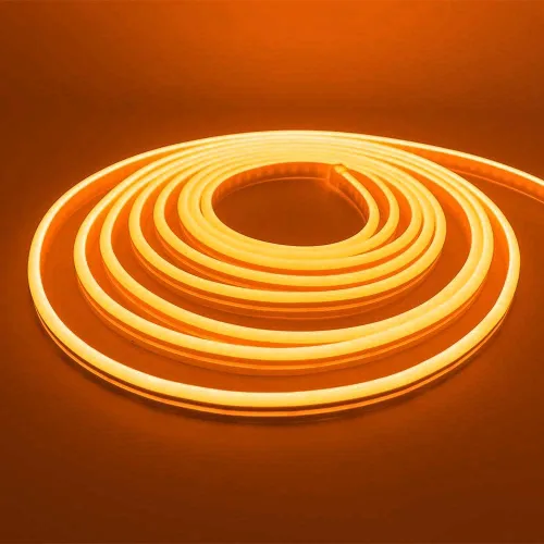 Vista 10 de Mini luces LED de neón, CC de 12 V, tira de luces flexibles impermeables de 16.4 pies, 2835 120 LEDs/M, para decoración de iluminación comercial