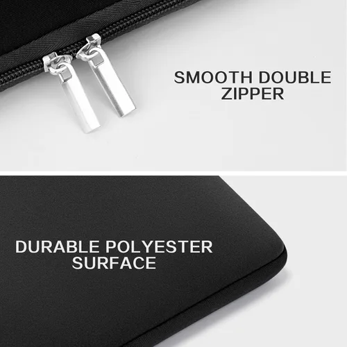 Vista 3 de RAINYEAR Funda para laptop de 11 pulgadas, bolsa de forro suave con bolsillo frontal y bolsa de accesorios, compatible con MacBook Neo A18 MacBook