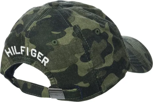 Vista 2 de Tommy Hilfiger Gorra de béisbol de algodón Billy con solapa ajustable para hombre