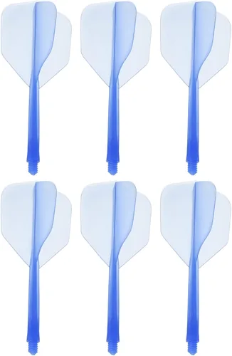 Vista 6 de PATIKIL Integrated Dart Shaft & Flights, Pack Durable Plastic Dart Flight Set