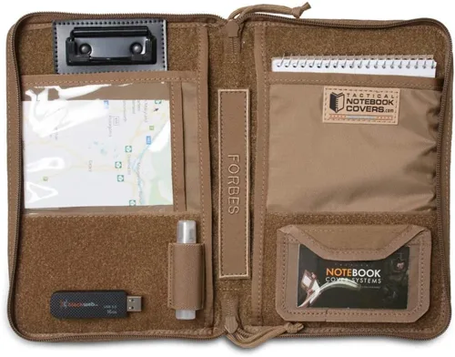 Vista 8 de Fundas tácticas para cuadernos, sistema de cubierta militar para cuadernos, compatible con cuadernos A5 y planificadores diarios de 5.5 x 8.5