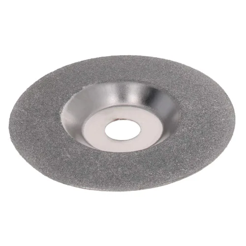 Vista 7 de Utoolmart Disco de pulido de diamante, muela abrasiva de piedra de 4 pulgadas, grano 150 para amoladora angular, tono dorado