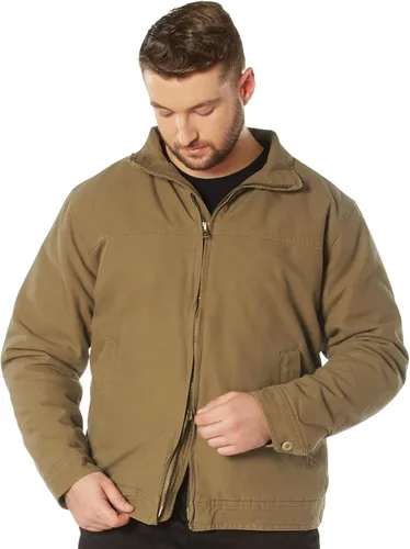 Vista 7 de Rothco Chaqueta de 3 estaciones Hidden Carry 20739 Color marrón coyote, talla 2XL