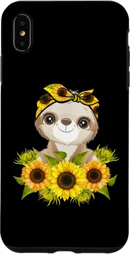 Vista 11 de Sunflower Garden Sloth Gardening Case for iPhone 17