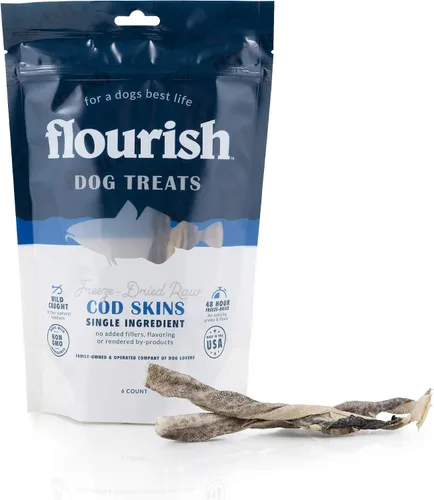 Vista 12 de Flourish Pets - Golosinas crudas liofilizadas para mascotas para perros (corazones de pollo, pequeño)
