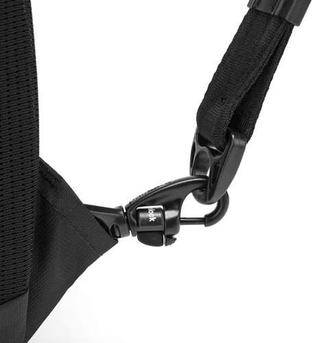 Vista 8 de Pacsafe Metrosafe LS350 - Mochila antirrobo para laptop de 15 litros, Negro, talla única , Pacsafe Metrosafe Ls350 - Mochila de viaje antirrobo