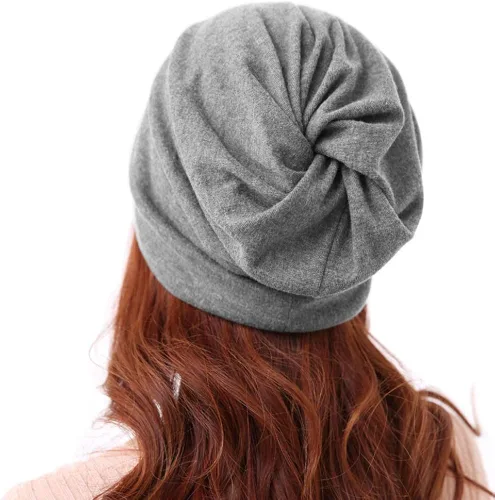 Vista 7 de TecHong Gorro de ocio para mujer, multiusos, diseño de calavera, para calentar el cuello, máscara para la cara, bufanda, de algodón de punto