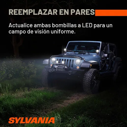 Vista 8 de SYLVANIA - 1157 Bombilla Mini SilverStar - Luz más brillante y más blanca, ideal para luces de circulación diurna (DRL) y luces de reversa