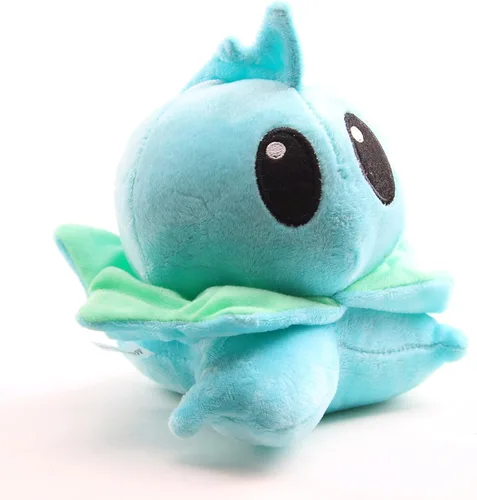 Vista 2 de Juego de 3 muñecos de peluche de plantas de juego, lechuga iceberg, Bloomerang y Citron