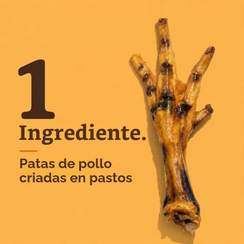 Vista 4 de Jack&Pup - Golosinas de pollo secas para perros, 100% naturales, totalmente digeribles, patas de pollo deshidratadas para perros, con alto contenido