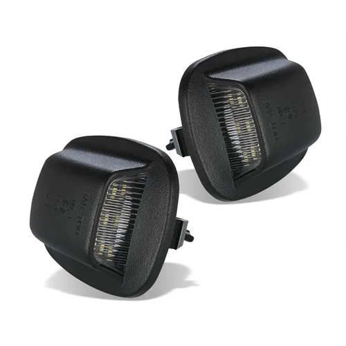 Vista 2 de AJP Distributors Juego de luces LED SMD blancas para placa de matrícula para parachoques trasero, compatible con Xterra Frontier WD22 D22 1994 1995