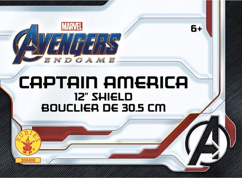 Vista 4 de Rubie's Marvel Avengers Endgame Captain America Escudo de 12