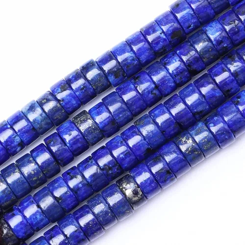 Vista 26 de Cuentas Heishi de piedra natural para hacer collares, cuentas pequeñas de piedra redonda plana de 0.116 pulgadas x 0.039 pulgadas para hacer joyas