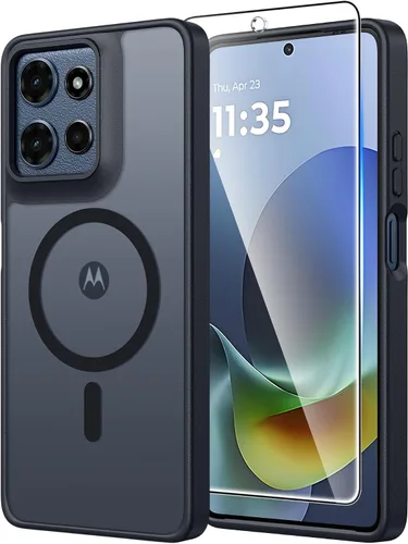 Vista 278 de FNTCASE Funda para Motorola Moto-G Stylus-5G-2024: Cubierta protectora ligera de grado militar para teléfono celular, flexible, antiamarillamiento
