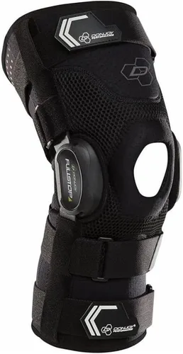 Vista 8 de DonJoy Performance Bionic rodillera de ACL de cierre completo - 4 puntos de apoyo con bisagras articuladas para protección de ligamentos, lesiones