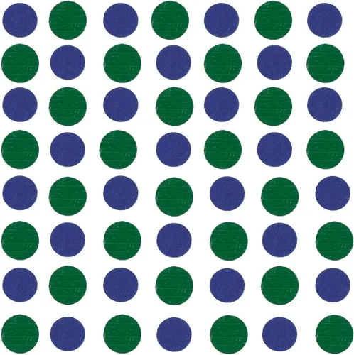 Vista 121 de Confetti Circle 1/4" Negro, Azul Marino Combo - 2 bolsas de media onza (1 oz) (8550/9971)