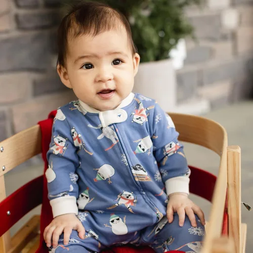 Vista 219 de Burt's Bees Baby - Pijama de una pieza para bebé, mameluco para dormir y jugar, algodón 100% orgánico, cremallera frontal